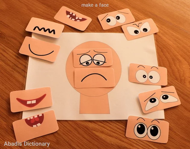 make a face